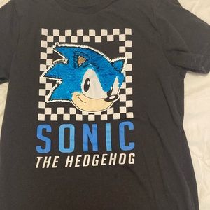 Flip sequin Sonic shirt